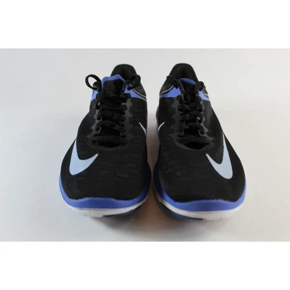 Nike FS Lite Run Womens Size 9 Black Blue Running Walking Shoes 852448-006 - Picture 4 of 10